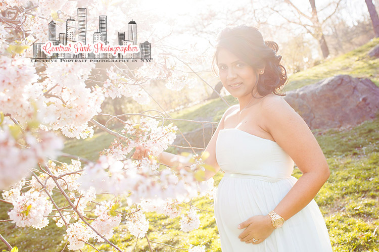 Central Park Maternity Photography